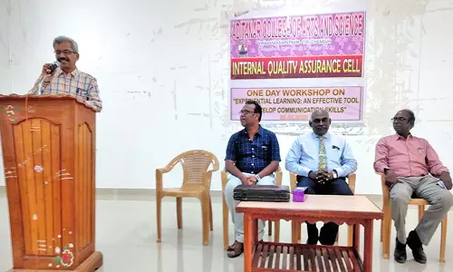 திருச்செந்தூர் ஆதித்தனார் கல்லூரியில் பயிற்சி பட்டறை