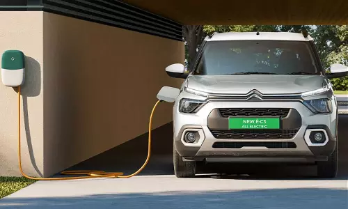 சிட்ரோயன் எலெக்ட்ரிக் ஹேச்பேக் டெஸ்ட் டிரைவ் துவக்கம்