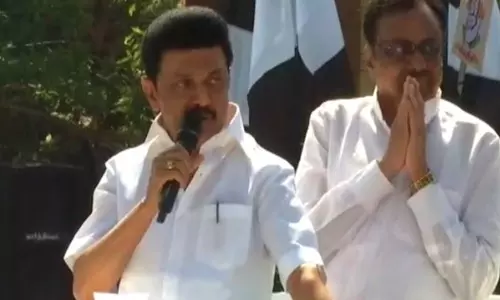 குடும்ப தலைவிகளுக்கு ரூ.1000 வழங்கும் திட்டம் பட்ஜெட்டில் அறிவிக்கப்படும்- பிரசாரத்தில் மு.க.ஸ்டாலின் அறிவிப்பு