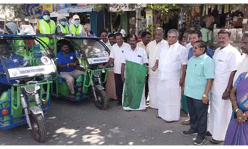 சிறப்பு துப்புரவு பணி-சபாநாயகர் ஏம்பலம் செல்வம் தொடங்கி வைத்தார்