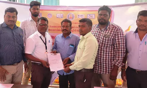 அரியலூரில் நடைபெற்ற தனியார் வேலை வாய்ப்பு முகாமில் 52 பேருக்கு பணி நியமன ஆணை