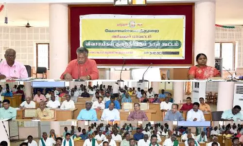 அரியலூர் மாவட்டத்தில் விவசாயிகளின் கோரிக்கை மனுக்களுக்கு உடனடி நடவடிக்கை-துறை அதிகாரிகளுக்கு அறிவுறுத்தல்