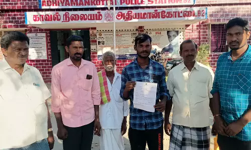 தருமபுரி கோர்ட்டுக்கு வந்த பெண் மாயம்: மகன் பரபரப்பு புகார்