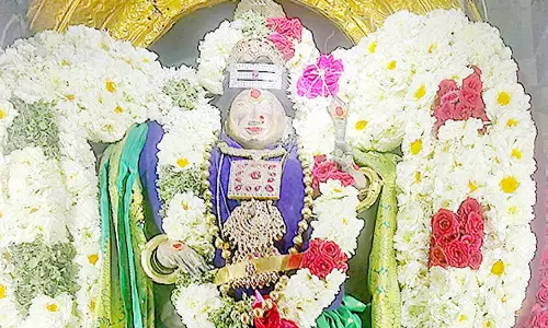 வேதாரண்யேஸ்வரர் கோவிலில் அர்த்தநாரீஸ்வரர் வீதி உலா