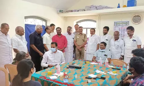 தாராபுரம் ராமகிருஷ்ண நல்லம்மை பாலிடெக்னிக் கல்லூரியில் இலவச கண் சிகிச்சை முகாம்