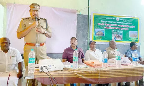 வேதாரண்யத்தில், கடல் ஆமை விழிப்புணர்வு கூட்டம்