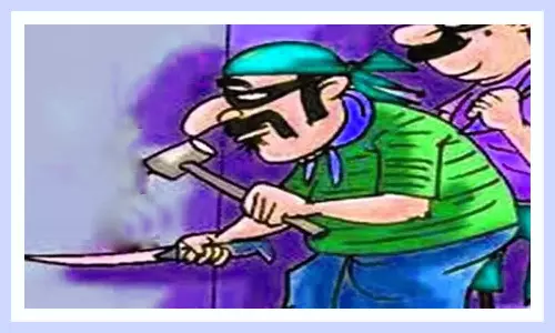 பாவூர்சத்திரம் அருகே கோவில் உண்டியலை உடைத்து கொள்ளை முயற்சி