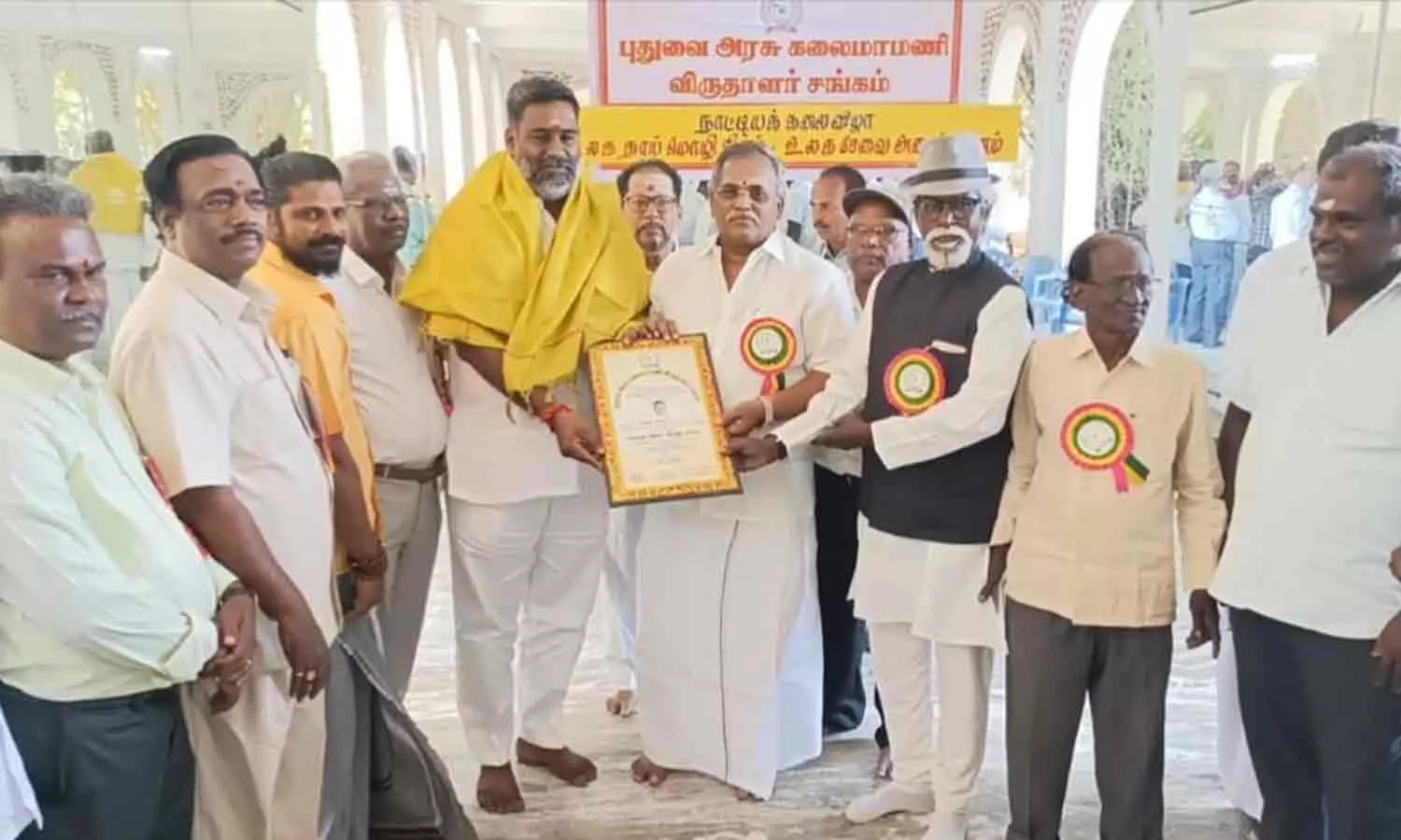 ஜோதி சிலம்பம் குருகுலத்தில் முப்பெரும் விழா