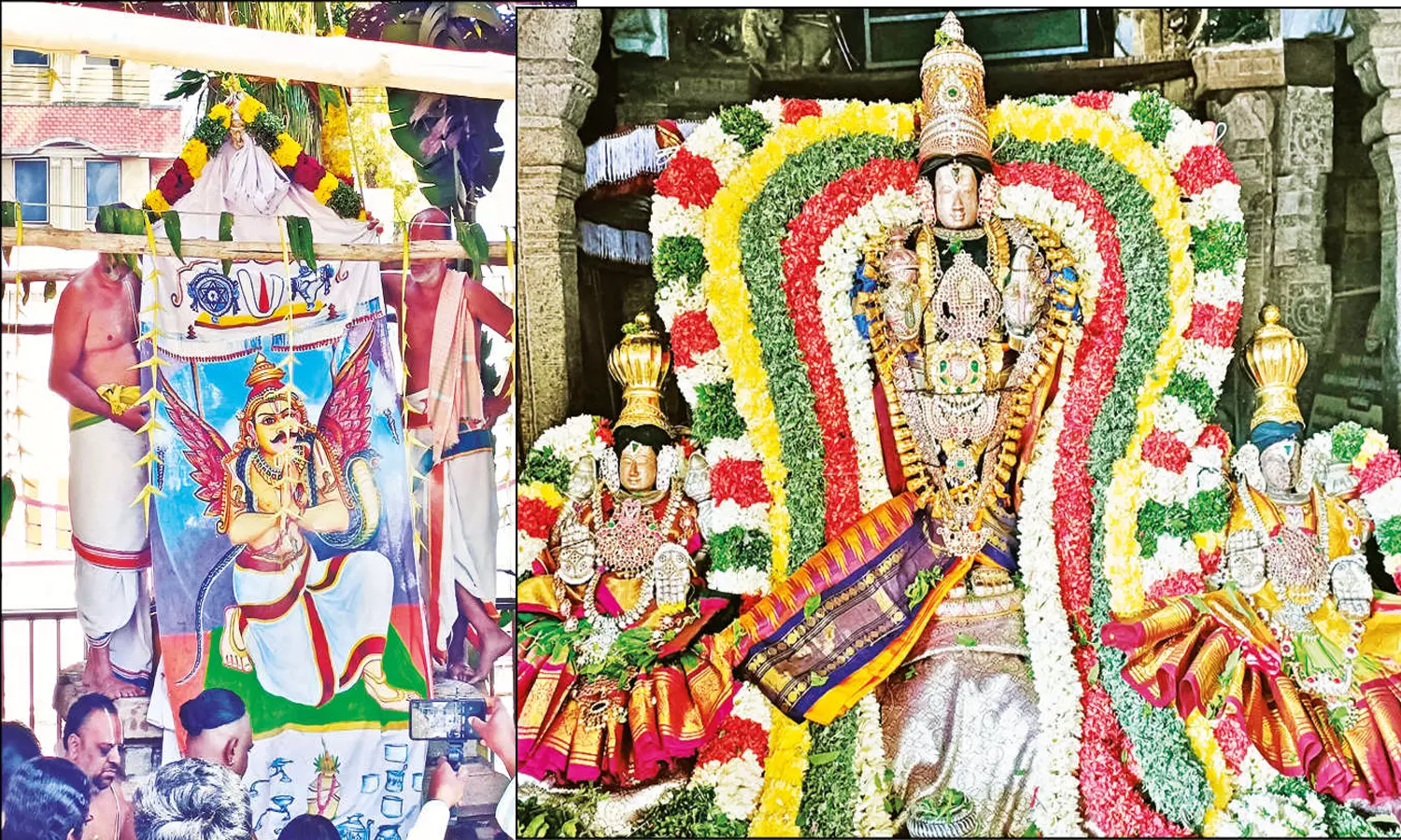 கும்பகோணம் வைணவ கோவில்களில் மாசி மக திருவிழா கொடியேற்றத்துடன் தொடங்கியது