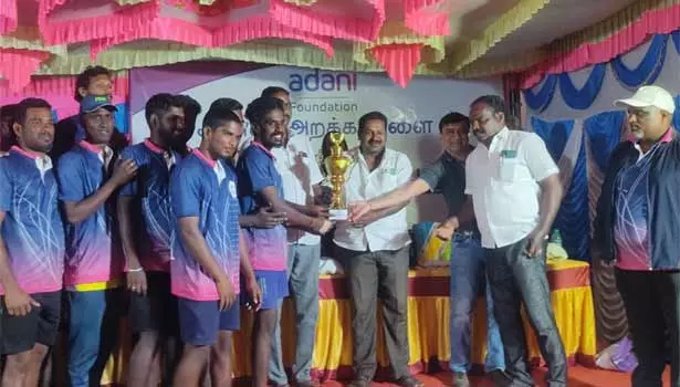 போதைப் பொருள் விழிப்புணர்வை முன்னிட்டு கைப்பந்து போட்டி போதைப் பொருள் விழிப்புணர்வை முன்னிட்டு கைப்பந்து போட்டி