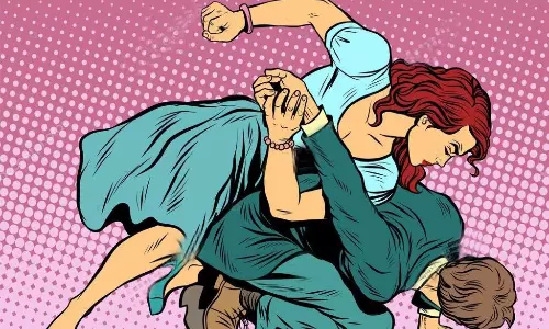 5-வது திருமண நாளில் வாழ்த்து சொல்ல மறந்த கணவரை குடும்பத்தினருடன் சேர்ந்து சரமாரியாக தாக்கிய மனைவி