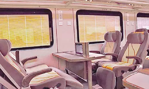 சமூக வலைதளங்களில் டிரெண்டிங் ஆன மதுரை-சென்னை தேஜஸ் எக்ஸ்பிரஸ்