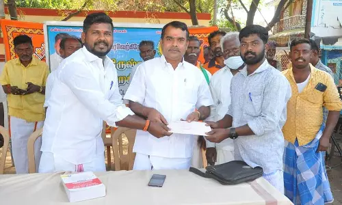 வாசுதேவநல்லூரில் பொதுமக்களிடம் மனு வாங்கும் முகாம்