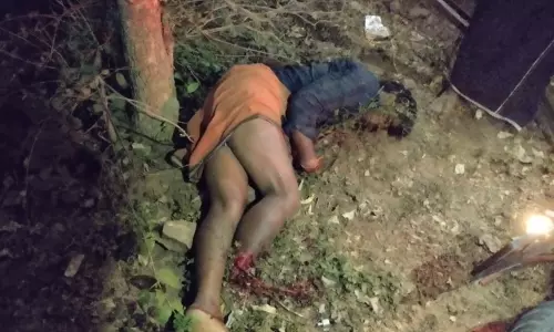 கந்தர்வகோட்டை அருகே வாகன விபத்தில் வாலிபர் கால் துண்டானது