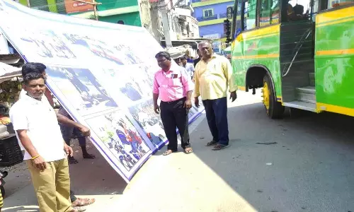 அனுமதியின்றி பேனர்கள் வைத்தால் நடவடிக்கை