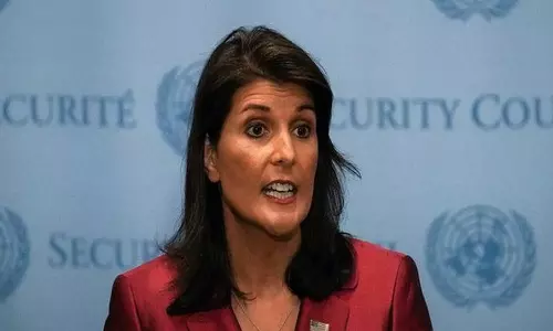 சீன ஆய்வகத்திலிருந்து கொரோனா வந்திருக்கலாம் என்பதால் சீனாவுக்கு நிதி அளிப்பதை தடுப்பேன் - நிக்கி ஹாலே