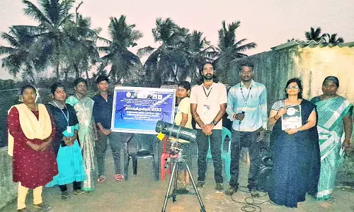 மாணவர்களிடையே வானியல் மீதான ஆர்வத்தை ஏற்படுத்த நிலா திருவிழா