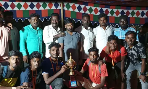 நாலூர் ஊராட்சியில் போதை ஒழிப்பு விழிப்புணர்வு குறித்து கால்பந்து போட்டி