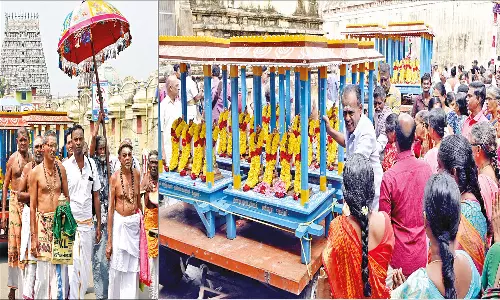 மாசி மக திருவிழா: கும்பகோணம் கோவில்களில் அலைமோதும் பக்தர்கள் கூட்டம்