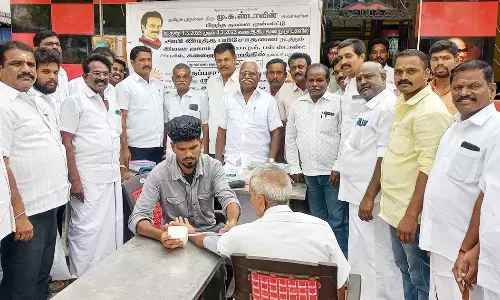அவனியாபுரத்தில் தி.மு.க. சார்பில் மருத்துவ முகாம்