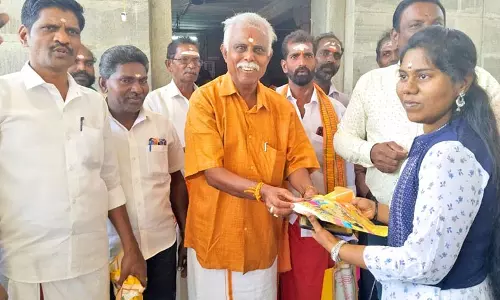 நங்கைமொழி காளத்தீஸ்வரர் கோவிலில் மகா வித்யா கணபதி யாகம்