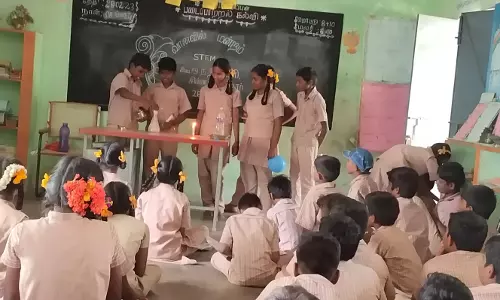 அரசு பள்ளியில் தேசிய அறிவியல் தினம்