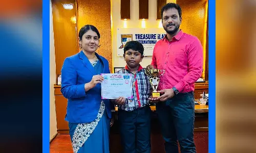 மாநில அளவிலான சதுரங்கப் போட்டியில் ட்ரஷர் ஐலண்ட் இன்டர்நேஷனல் பள்ளி மாணவன் வெற்றி