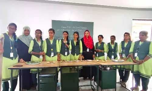 சிறுதானிய பயன்பாடு விழிப்புணர்வு முகாம்