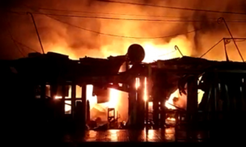 தீ விபத்தில் விவசாயி உடல் கருகி பலி