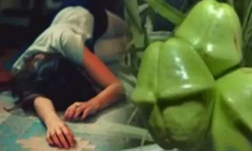 அரளி விதை குடித்து பெண் பலி