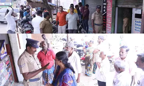 திருப்பூரில் அடுத்தடுத்து 5 கடைகளில் கொள்ளை - விலை உயர்ந்த பொருட்களை அள்ளிச்சென்றனர்