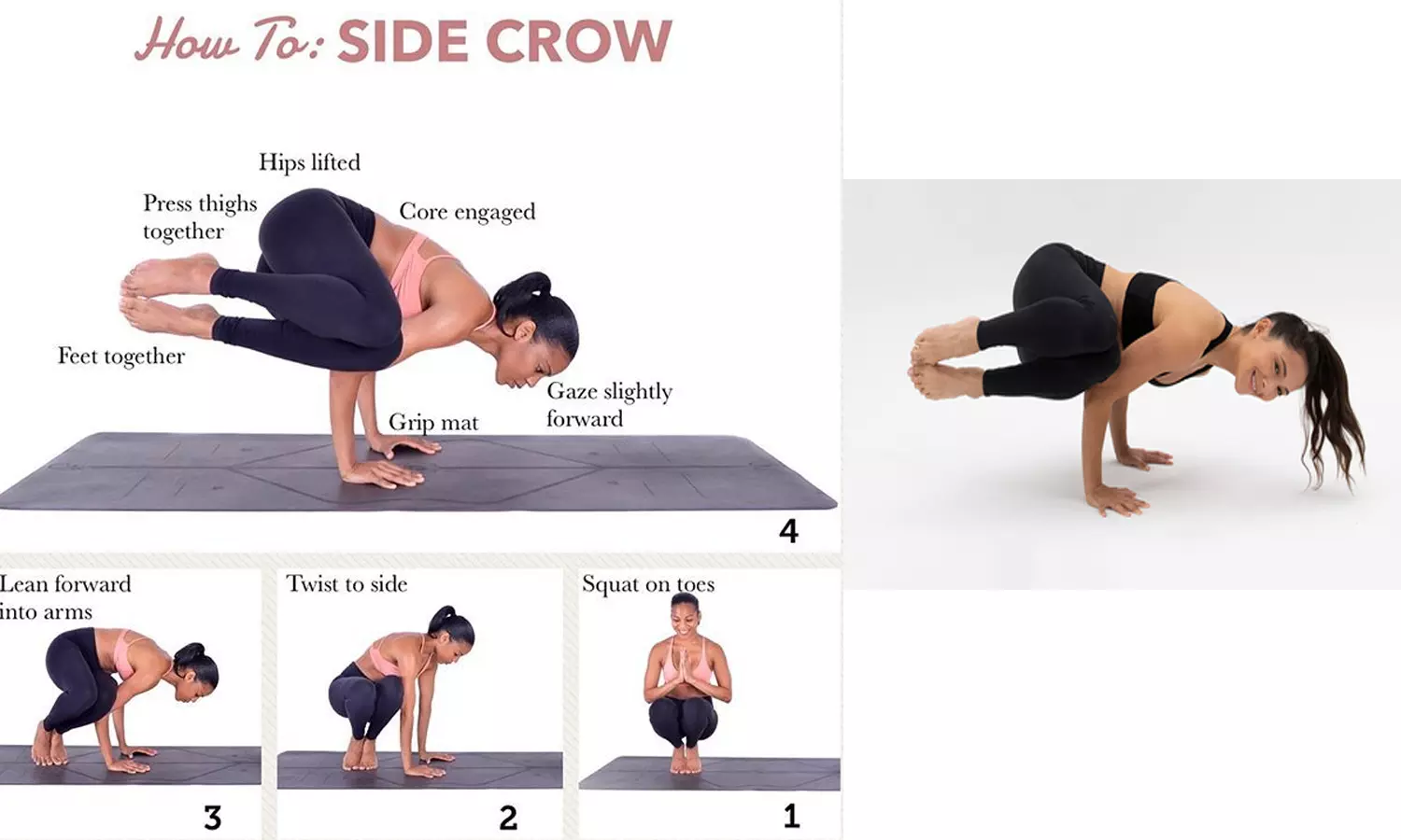 Learn To Fly In Side Crow - THEYOGIMATT