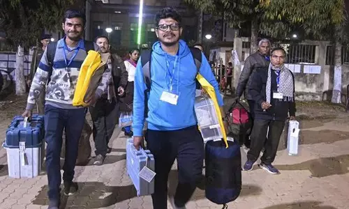 3 மாநில தேர்தல் - பலத்த பாதுகாப்புடன் இன்று வாக்கு எண்ணிக்கை