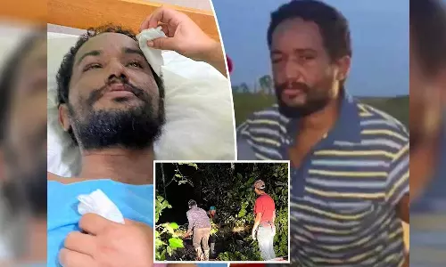 வனவிலங்குகளை வேட்டையாட சென்றபோது மாயம்- அமேசான் காட்டில் ஒரு மாதமாக பூச்சி, புழுக்களை சாப்பிட்டு உயிர் பிழைத்த இளைஞர்