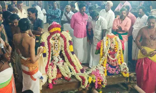 கங்கைகொண்ட சோழபுரம் பிரகதீஸ்வரர் ஆலயத்தில் மாசி மக திருவிழா