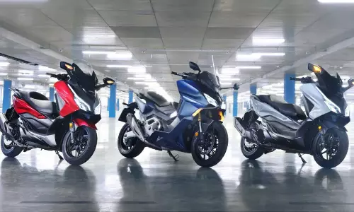 இந்தியாவில் Patent செய்யப்பட்ட ஹோண்டா ஃபோர்சா 350