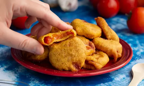 மாலை நேர ஸ்நாக்ஸ் தக்காளி பஜ்ஜி