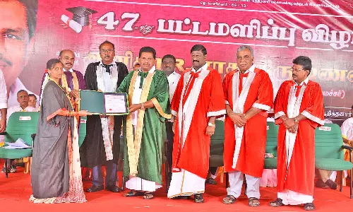 தட்சணமாற நாடார் சங்க கல்லூரியில் பட்டமளிப்பு விழா