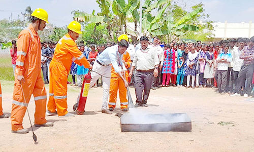 திருத்துறைப்பூண்டியில், பேரிடர் மீட்பு ஒத்திகை விழிப்புணர்வு நிகழ்ச்சி