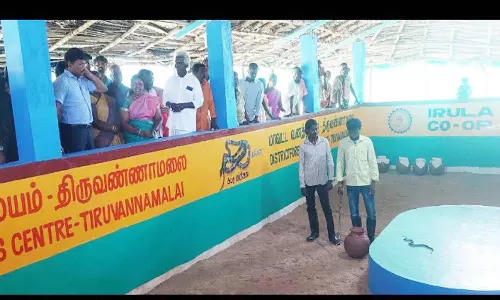 சேத்துப்பட்டில் பாம்பு பிடிப்போர் ஆய்வகம், பாம்பு பண்ணை
