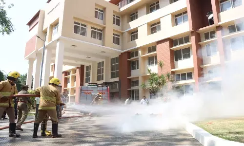 தேசிய பேரிடர் மீட்பு குழுவினர் ஒத்திகை