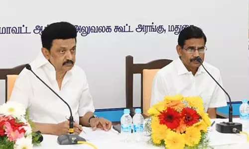 மதுரையில் இன்று தொழில் வர்த்தக சங்கத்தினருடன் மு.க.ஸ்டாலின் கலந்துரையாடல்