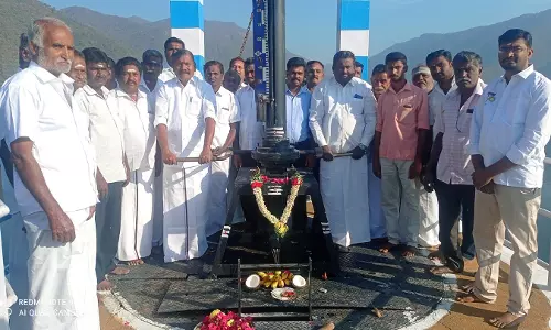 புதிய ஆயக்கட்டு பாசன பகுதிகளுக்கு தண்ணீர் திறப்பு