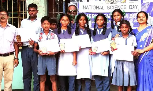 அரசு பள்ளியில் அறிவியல் தின விழா