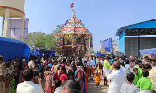 மாசி மக திருவிழாவையொட்டி குற்றம் பொறுத்தீஸ்வரர் கோவிலில் தேரோட்டம்