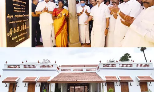 முதல்-அமைச்சர் மு.க.ஸ்டாலினுக்கு கிராமிய கலைநிகழ்ச்சியுடன் உற்சாக வரவேற்பு