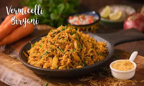 கோதுமை சேமியாவில் சூப்பரான பிரியாணி செய்யலாம் வாங்க...