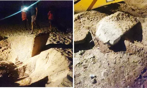 செய்யாற்று மணலில் பழமையான கோவில் புதைந்துள்ளதா?