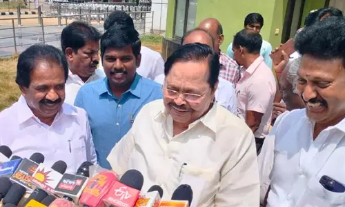 அ.தி.மு.க. ஆட்சியில் தொடங்கப்பட்ட திட்டங்களை தி.மு.க. அரசு தொடர்ந்து செயல்படுத்தி வருகிறது- துரைமுருகன் அ.தி.மு.க. ஆட்சியில் தொடங்கப்பட்ட திட்டங்களை தி.மு.க. அரசு தொடர்ந்து செயல்படுத்தி வருகிறது- துரைமுருகன்