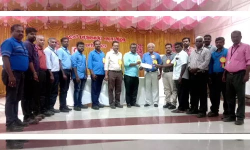 சாகுபுரம் டி.சி.டபிள்யூ. தொழிற்சாலையில் பாதுகாப்பு வாரவிழா - போட்டிகளில் வெற்றி பெற்றவர்களுக்கு பரிசு